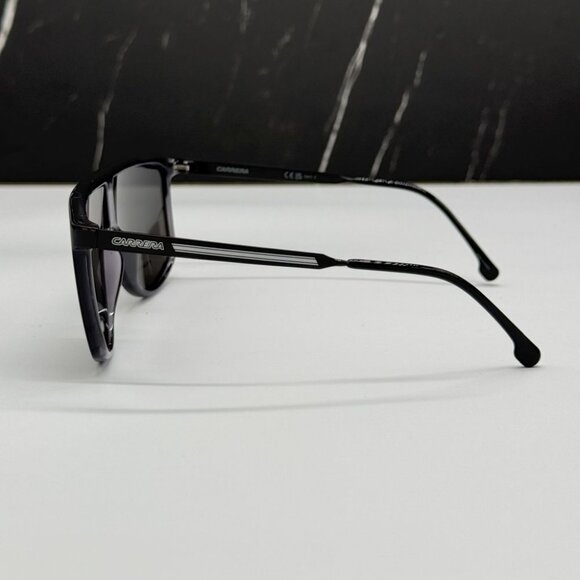 NEW CARRERA 1056/S 08A SUNGLASSES MEN AVIATOR BLACK EYEWEAR - Picture 5 of 8